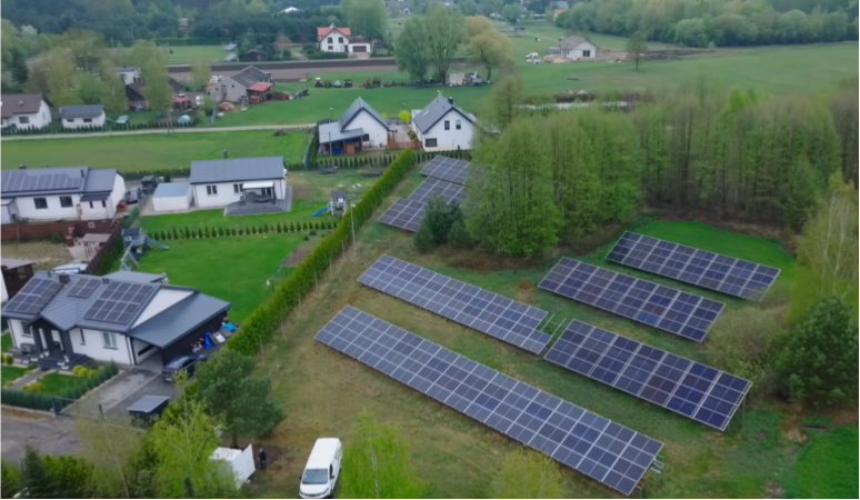 Single-family home with SolaX C&I energy storage system in Poland