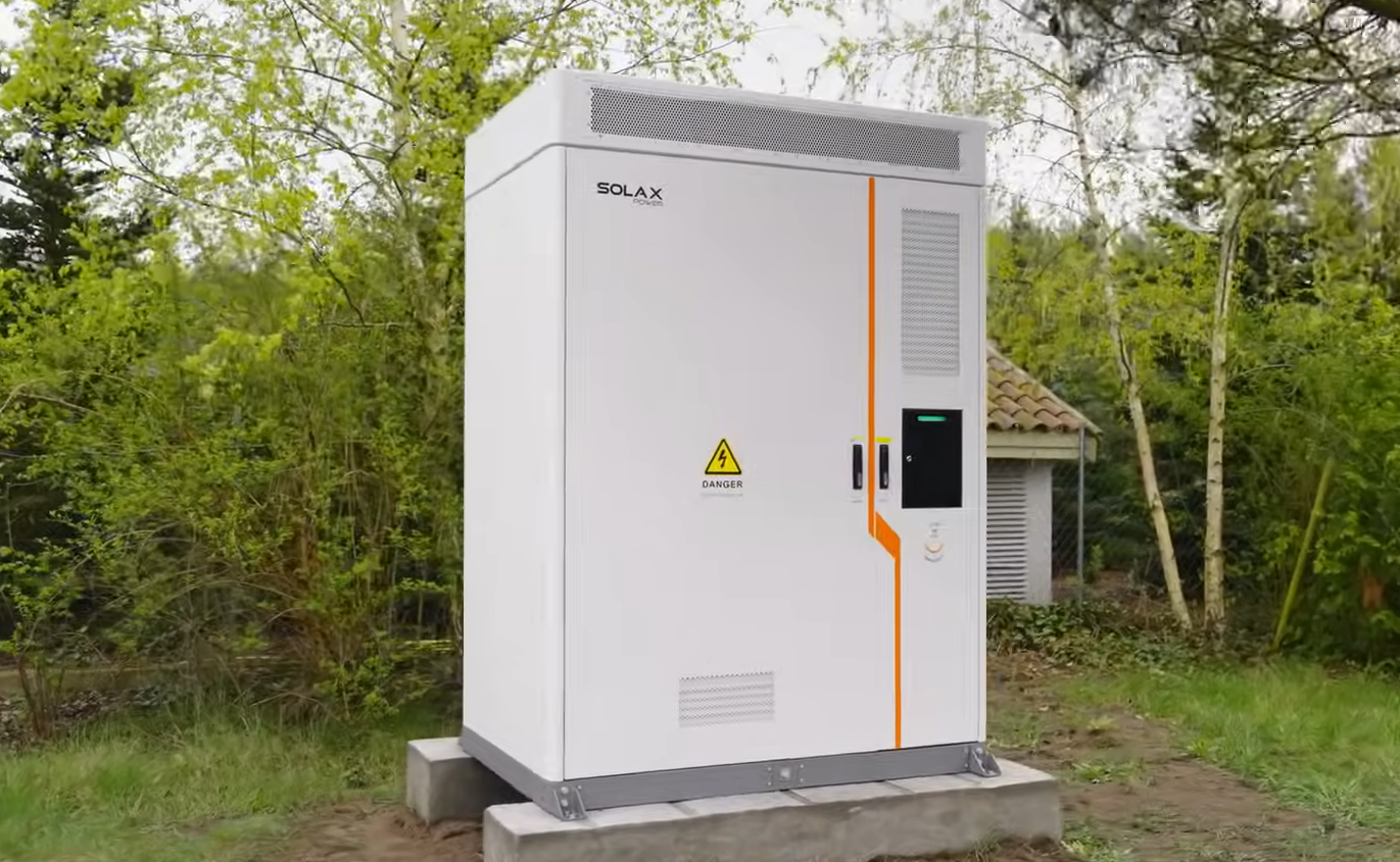 SolaX Trene P100B215 energy storage system installed in a residential project in Poland