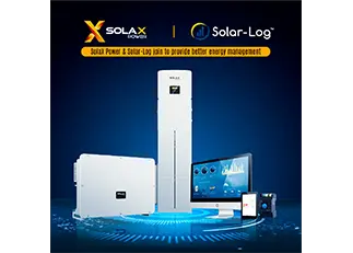 SolaX Power i Solar-Log Dołącz, aby zapewnić lepsze zarządzanie energią