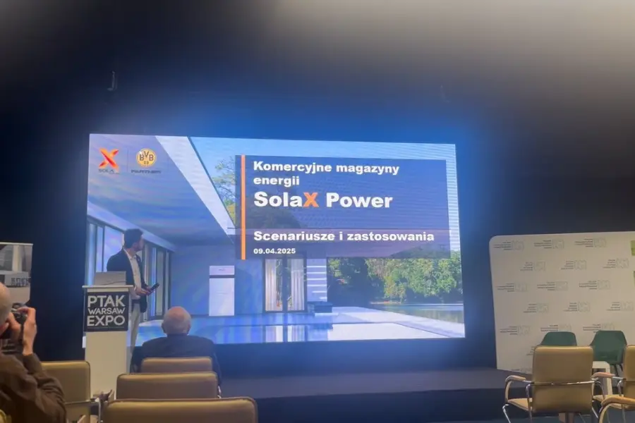 SolaX na konferencji PMSE: Potencjał komercyjnych i przemysłowych magazynów energii i różnorodność ich zastosowania